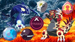 Which Groudon - Kyogre Froms Are Stronger ? [Primal Forms, Z-Move, Dynamax, Terastallize]