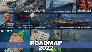 World of Warships - Roadmap 2022