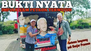 AHKIRNYA SAM PETROK KETEMU LANGSUNG DENGAN PAK GANJAR PRANOWO