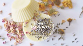 Summer Lotion Bars