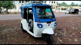 MAHINDRA TREO ELECTRIC AUTO MODIFIED BY @deerajautoworks  #modified #autorickshaw