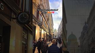 Street walking in Prague 😍😍 #walkthrough #walking #whatsappstatus #shortsfeed #trendingshorts #viral