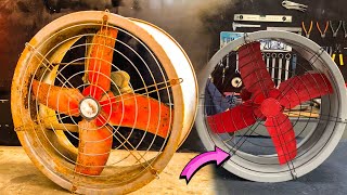 Axial Fan Restoration And Repair: Restoring Air Circulation Power // Restoration Genius