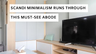 Scandi Minimalism Runs Through This Must See Abode - Minimalist Interior Design Themes in Singapore