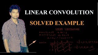 Linear Convolution solved Example( DSP pune university)