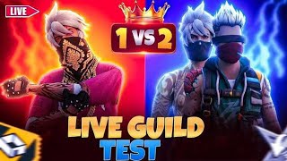 🔴LIVE🔴 2024 FIRST LIVE 😍 FREEFIRE #giveaway #LIVE #live #guildtest #cutegirl