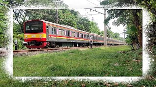 Hunting Kereta Api KRL Commuter Line - Dekat Stasiun Kalibata