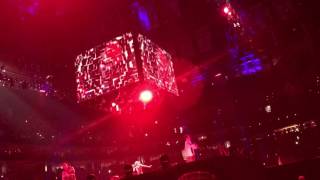 Chris Brown kriss kross live at TD Garden Boston ma Party Tour 2017 4/2/17