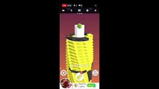 stack Ball crash platform I break largest platform live stream gameplay