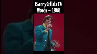 Barry Gibb TV “Words” 1968 Bee Gees on Ed Sullivan