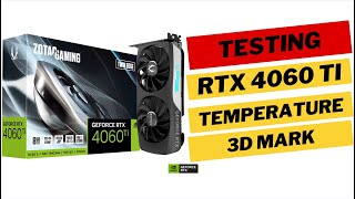 ( Test ) Zotac Gaming RTX 4060 Ti 8GB Twin Edge