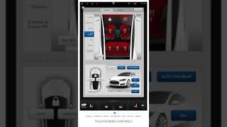 Tesla Touchscreen   Controls