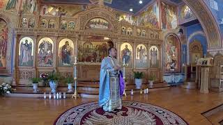 The Nativity of the Theotokos, Divine Liturgy, September 8, 2022