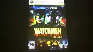 Watchmen The End is Nigh Part 1 And 2 Xbox 360