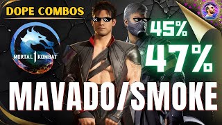 Mavado & Smoke BEAST SYNERGY! Dope Combos - Mortal Kombat 1