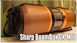 Русский обзор Sharp BoomBox GX-M10 VLGavto