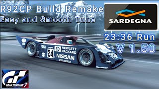 GT7 Sardegna 800 Nissan R92CP Walkthrough Build V 1.50