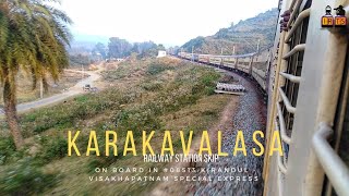 KARAKAVALASA RAILWAY STATION || KK LINE