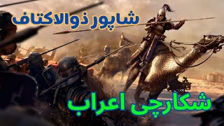 شاپور دوم پادشاه ساسانی که کابوس اعراب بود  #تاریخ_ایران #ساسانیان #ایران