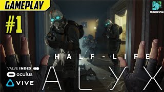 THE GOAT OF ALL VR GAMES | Half-Life: Alyx Gameplay #1 (HTC Vive, Oculus, Index)