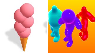 Join Blob Clash 3D vs Ice Cream Rush |⭐✅❤️✅⭐| All Level Gameplay Android iOS BB44W