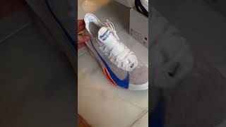 Unboxing the new #Nike #alphafly3 Bowerman prototype 💙🧡🤩 #asmr