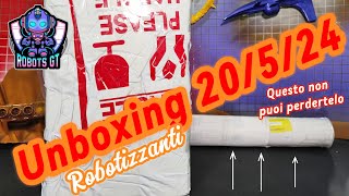 Unboxing Robotizzanti con sorpresa...non potete mancare....