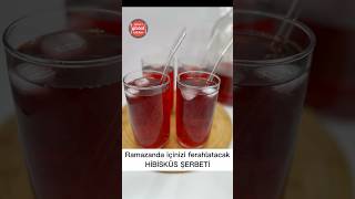 İçinizi ferahlatacak HİBİSKÜS ŞERBETİ #tarif #food #recipe #hibiscus #sherbet #içecek#iftar