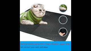 Waterproof Pet Cat Litter Mat and Clean Pad Products For Cats