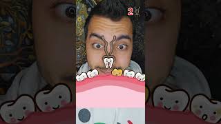 tooth pulling game puzzle game #game #teethgame #toothgame #cartoongame #shortsgame