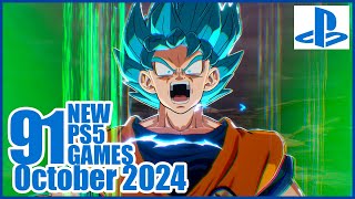 New PS5 Games October 2024