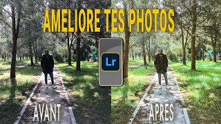 AMELIORE tes PHOTOS  avec LIGHTROOM MOBILE 2023