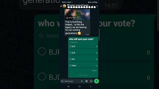 Create Poll in WhatsApp  #techtips #techtricks #motivation