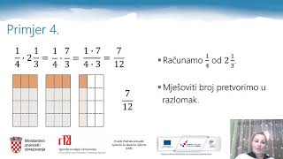 Matematika 7.r OŠ - Množenje racionalnih brojeva