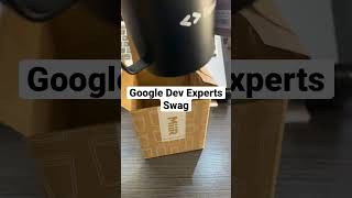 Received a swag box from Google Developers