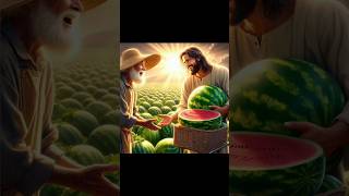 Jesus blessed watermelon Farmer.