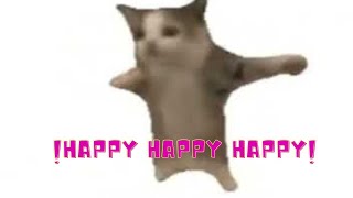 Happy! Happy!! Happy!!! Cat sound Meme