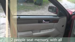 2002 Cadillac Seville VOGUE edition start up, pictures. in Depth tour.