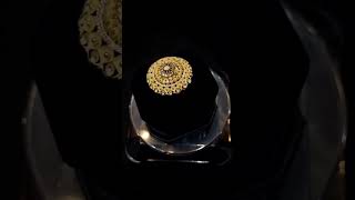 gold Jodha Akbar ring Indian culture look #youtubeshorts #shortvideo #a2shorts