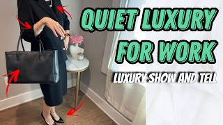 Quiet Luxury For Work (or Interviews) | Hermes, Chanel, Celine, Jimmy Choo, David Yurman