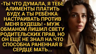 Муж решил отнять ребёнка при разводе, но лучше бы он 10 раз подумал...