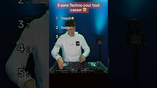 5 sons Techno pour tout casser 🤯 #techno #banger #technomusic #music #dj #remix