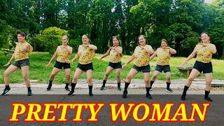 PRETTY WOMAN I TIKTOK VIRAL I DANCE FITNESS I SOLID LADIES CREW