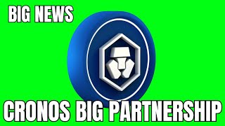 Cronos CRO COIN MAJOR PARTNERSHIP CRO PRICE SOARING