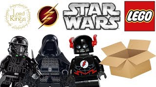 LEGO Star Wars DC The Flash Lord Of The Rings CUSTOM Minifigures Unboxing