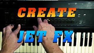 Ensoniq EPS Tutorial Episode 8 | Create Jet Sound Effects #ensoniq #sounddesing #tutorial