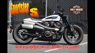 Harley-Davidson Sportster S 2021 @ HD Gent experience tour#testride​​#specs​​​#toughts​​​​#ridealong