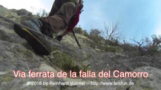 Via ferrata de la falla del Camorro