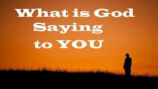 What is God Saying to You? – Secrets of the Bible Unlocked – Christian Devotional