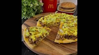 Big Mac Pizza aus dem Airfryer